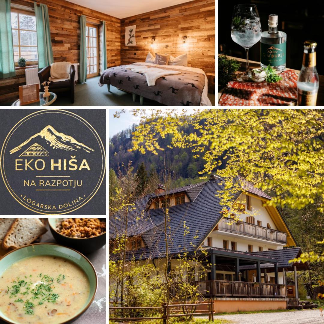 Eko Hisa-Eco House Na Razpotju Otel Solčava Dış mekan fotoğraf